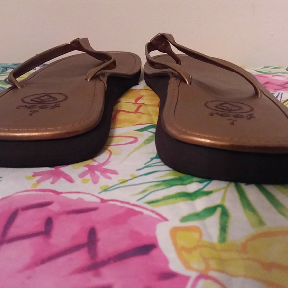 REEF Women's Copper Metallic Sandals - Picture 3 of 4